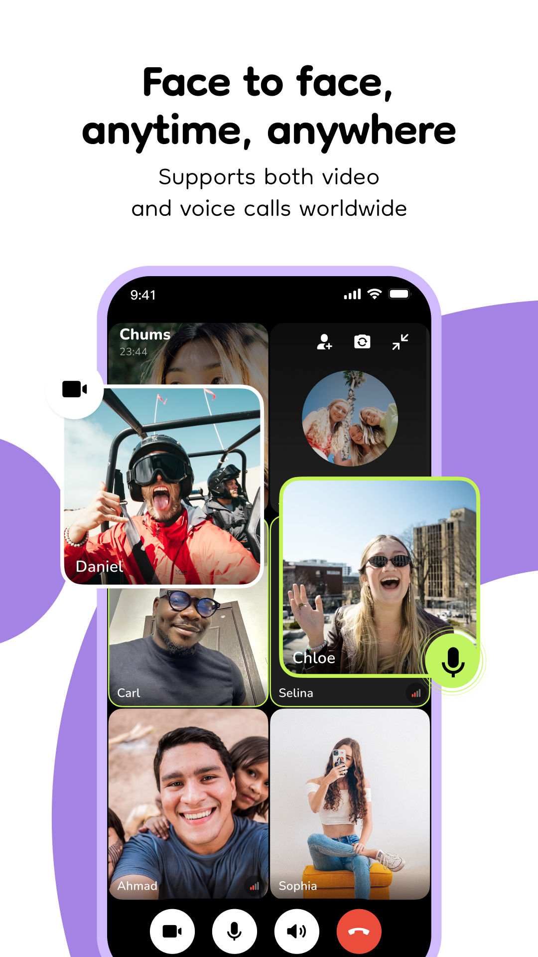 اسکرین شات 7 برنامه buz - voice connects