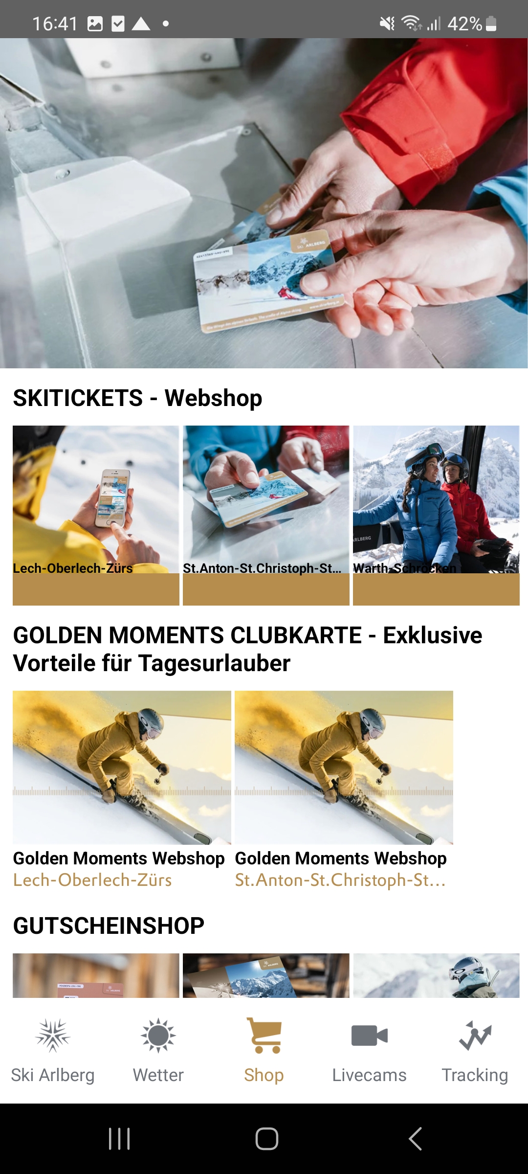 اسکرین شات 6 برنامه Ski Arlberg