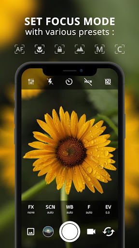 اسکرین شات 3 برنامه ProCam X ( HD Camera Pro )