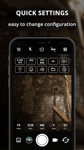 اسکرین شات 8 برنامه ProCam X ( HD Camera Pro )