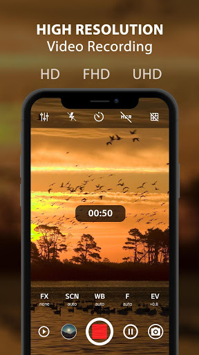 اسکرین شات 2 برنامه ProCam X ( HD Camera Pro )