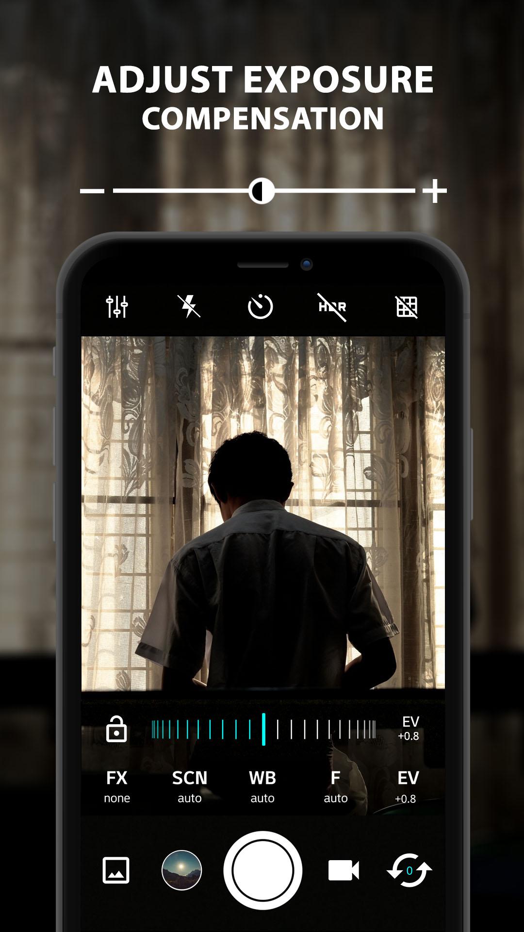 اسکرین شات 4 برنامه ProCam X - Lite :HD Camera Pro