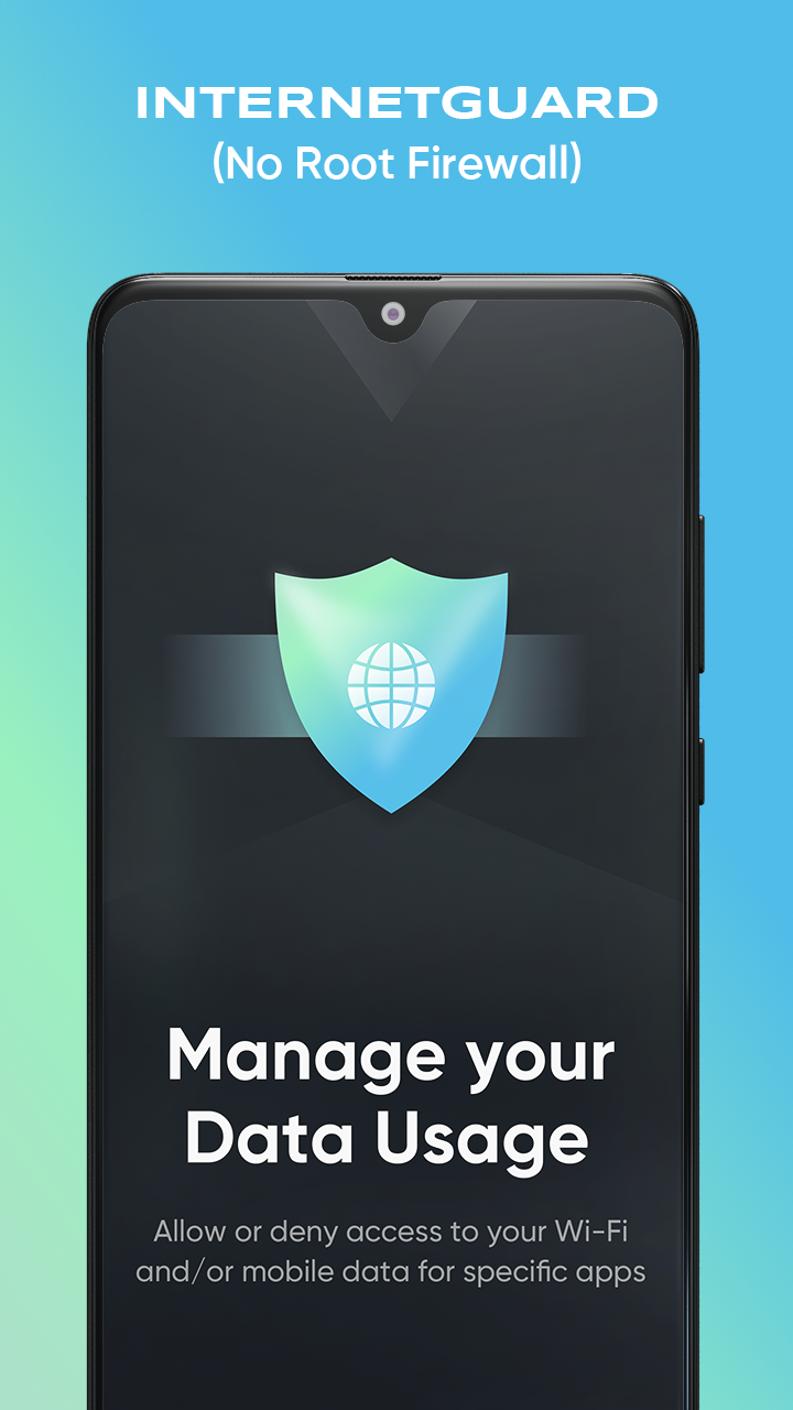 اسکرین شات 4 برنامه Internet guard - Data Saver