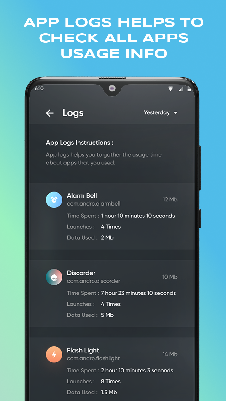 اسکرین شات 7 برنامه Internet guard - Data Saver