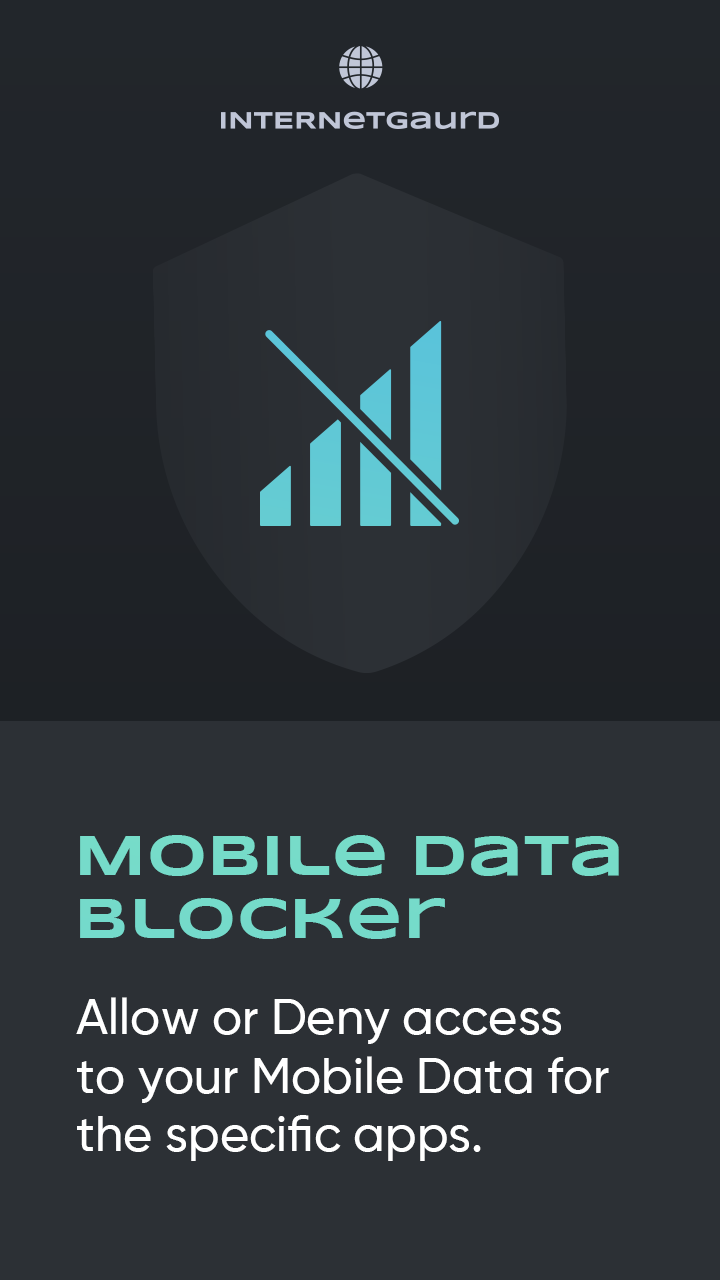 اسکرین شات 1 برنامه Internet guard - Data Saver