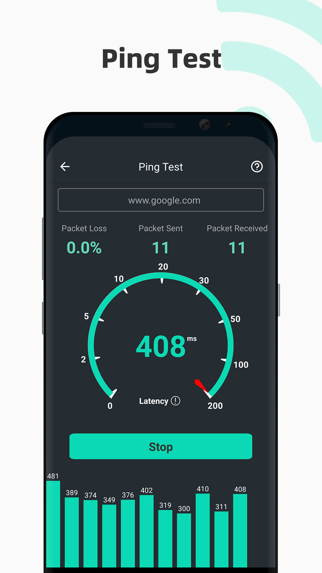 اسکرین شات 6 برنامه Speed test - Speed Test Master