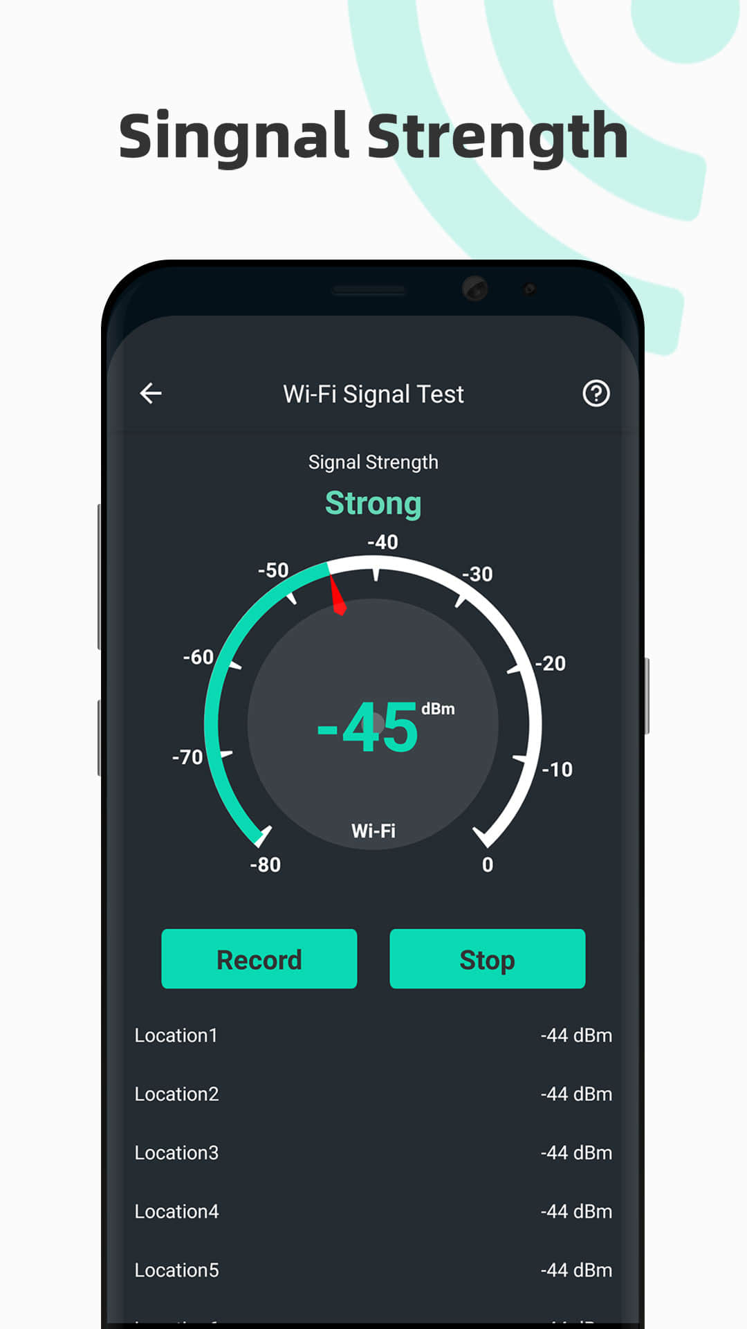 اسکرین شات 4 برنامه Speed test - Speed Test Master