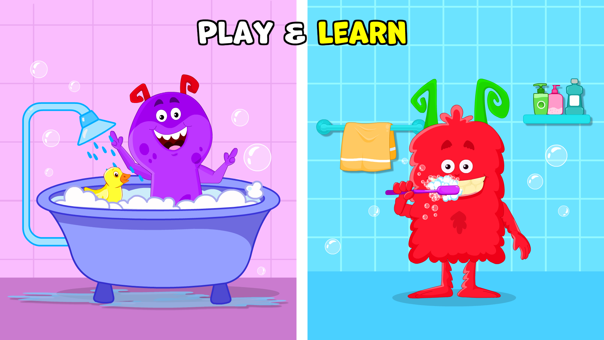 اسکرین شات 1 برنامه KidloLand Toddler & Kids Games
