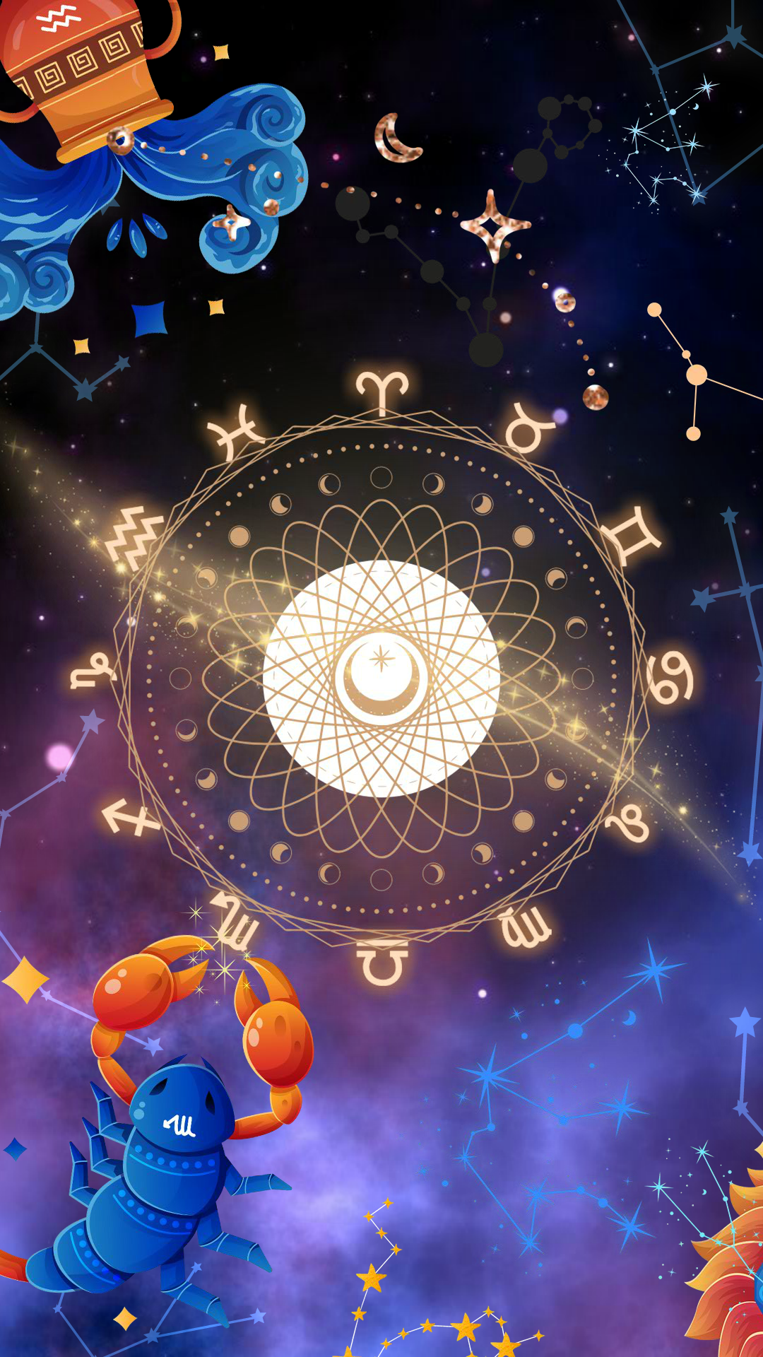 اسکرین شات 1 برنامه Daily Horoscope - Zodiac Signs