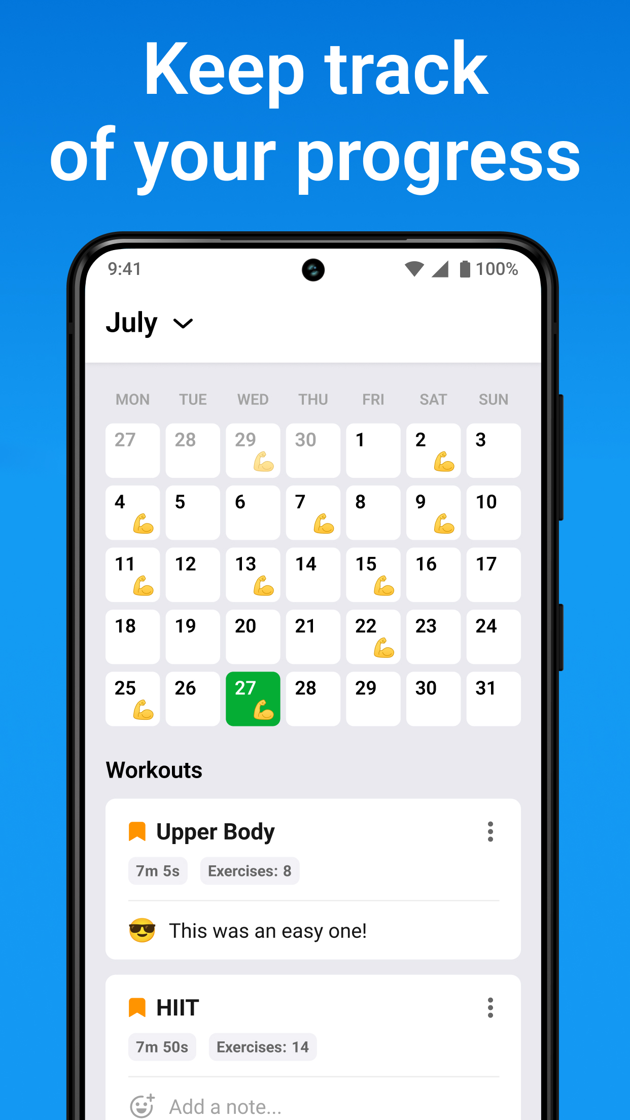 اسکرین شات 4 برنامه Interval Timer & Tabata Timer