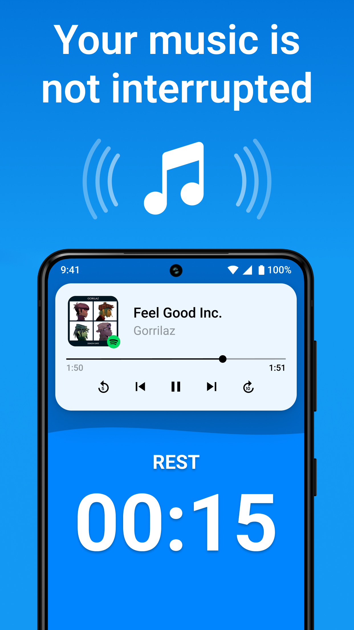اسکرین شات 8 برنامه Interval Timer & Tabata Timer