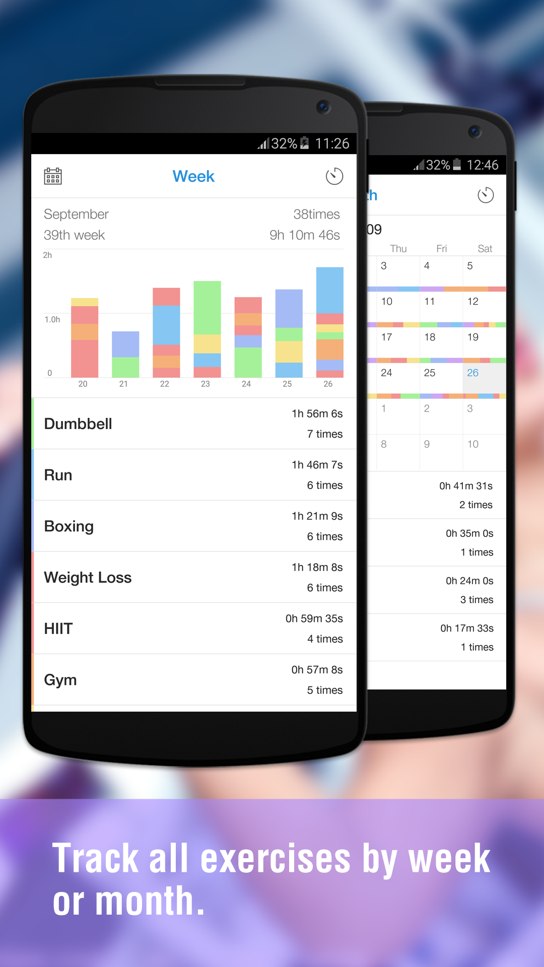 اسکرین شات 3 برنامه Interval Timer － HIIT Training