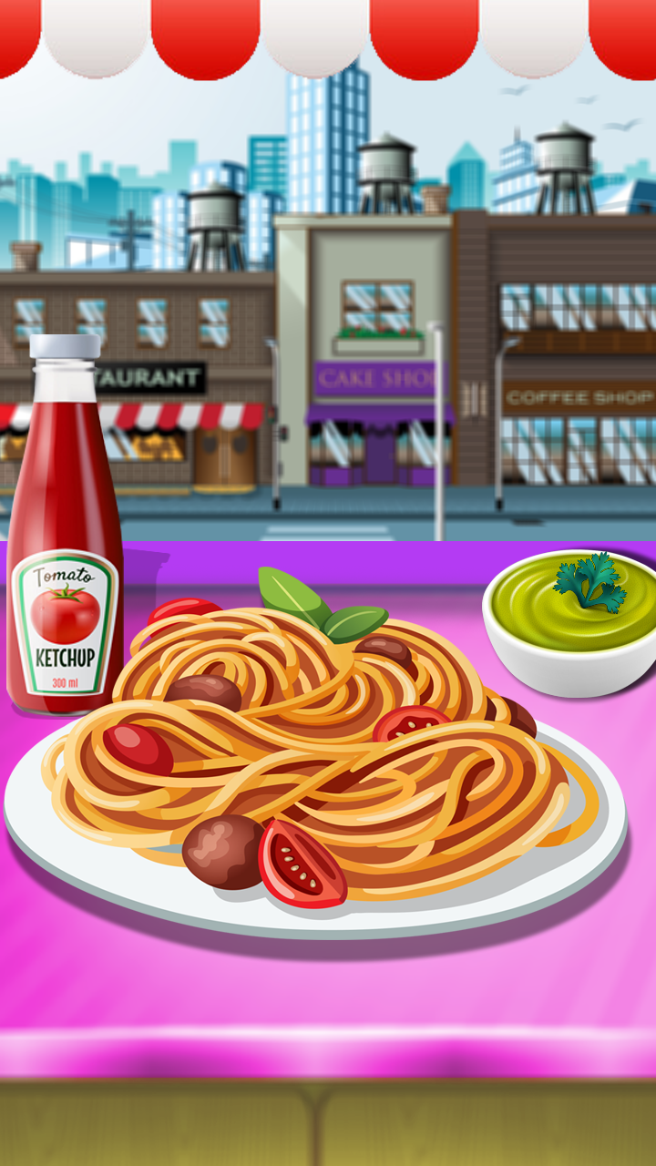 اسکرین شات 3 بازی Chinese food games Girls Games