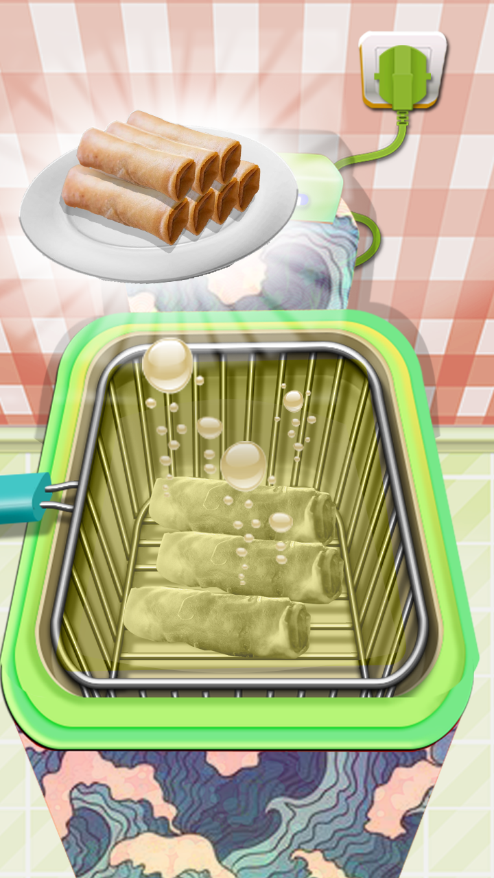 اسکرین شات 1 بازی Chinese food games Girls Games