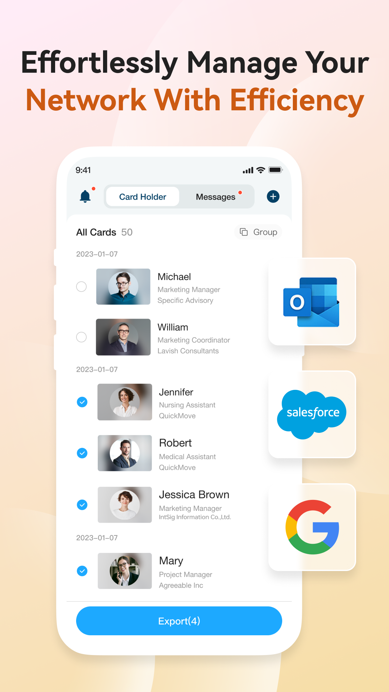 اسکرین شات 8 برنامه CamCard- scan card to contacts