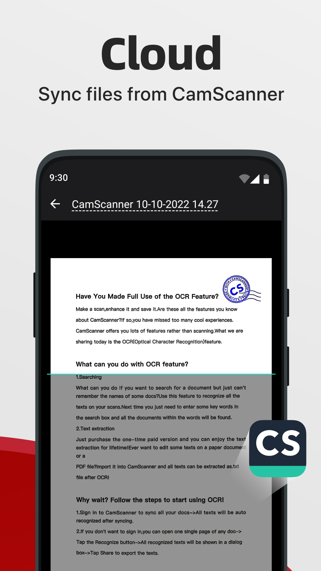اسکرین شات 2 برنامه CS PDF Reader - PDF Editor