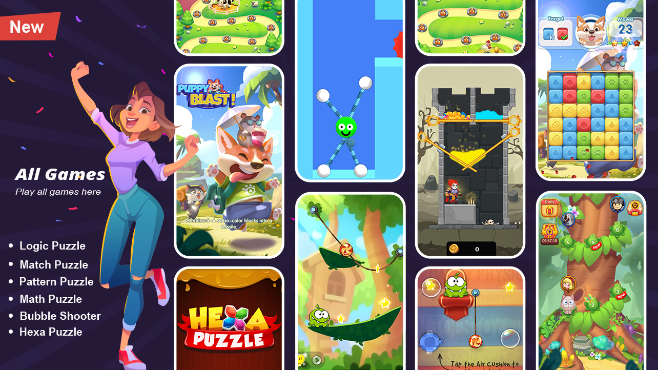 اسکرین شات 3 بازی All Games 2025 In One Game App