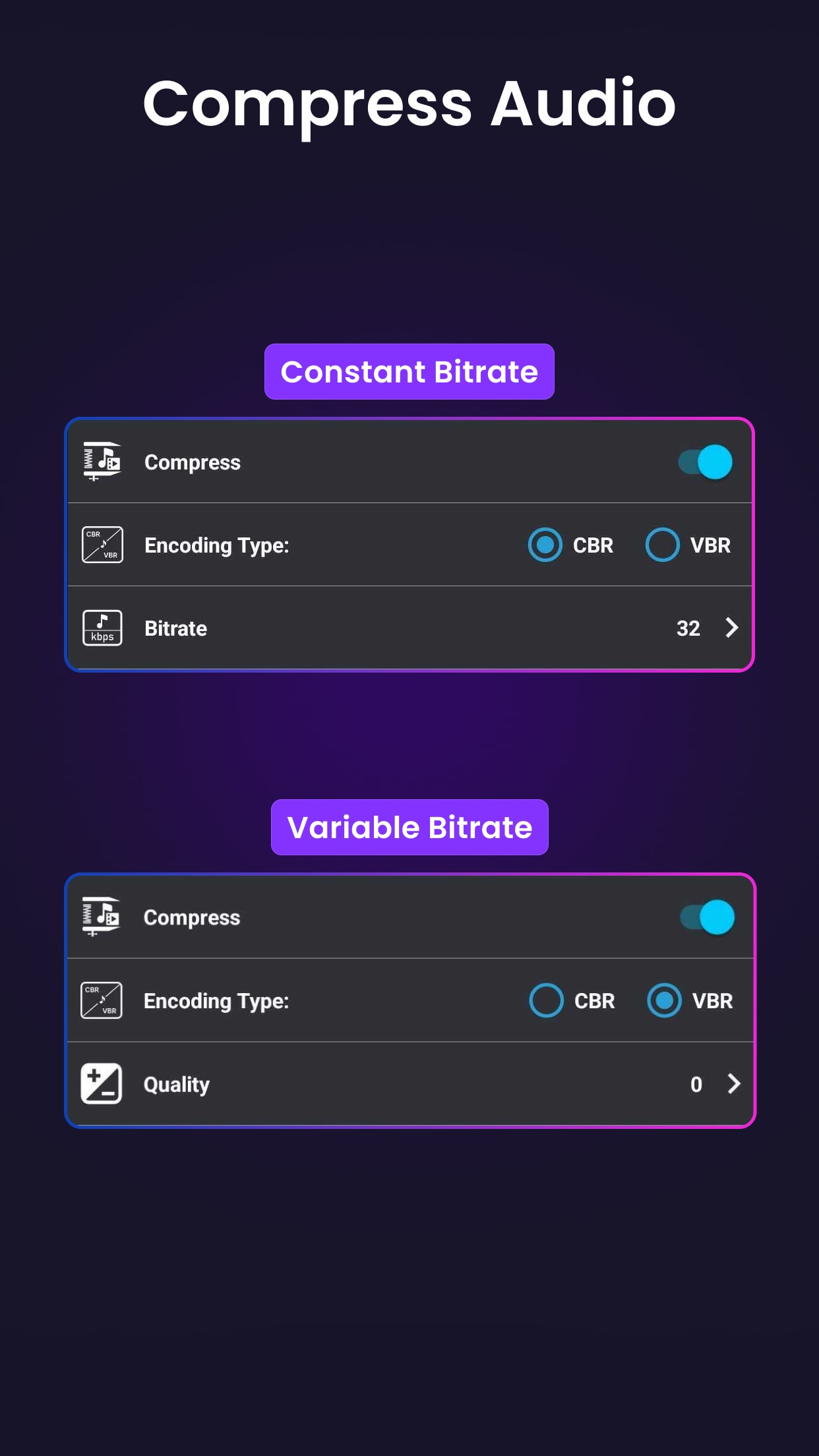 اسکرین شات 5 برنامه Video to Audio MP3 Converter