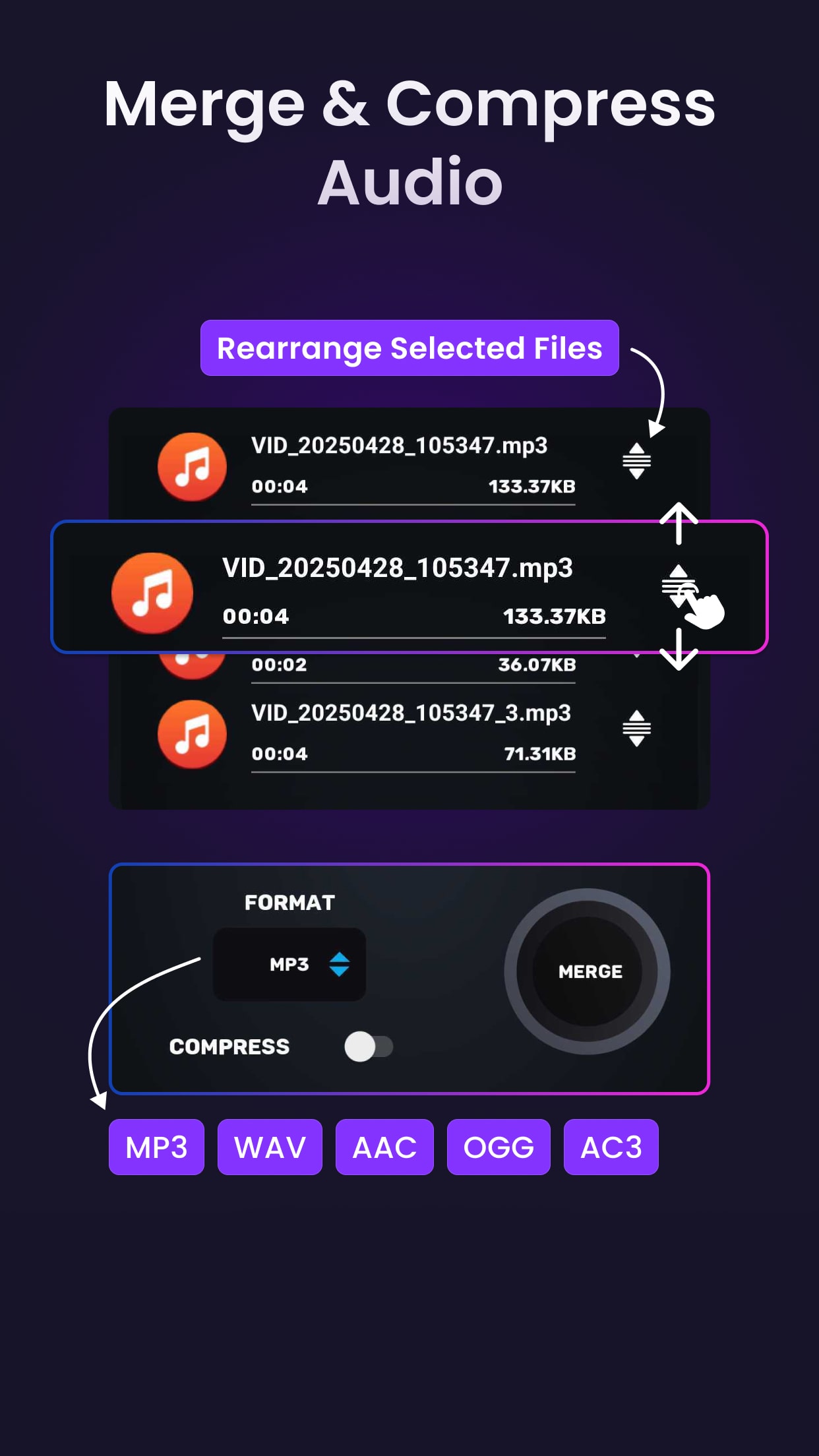 اسکرین شات 7 برنامه Video to Audio MP3 Converter