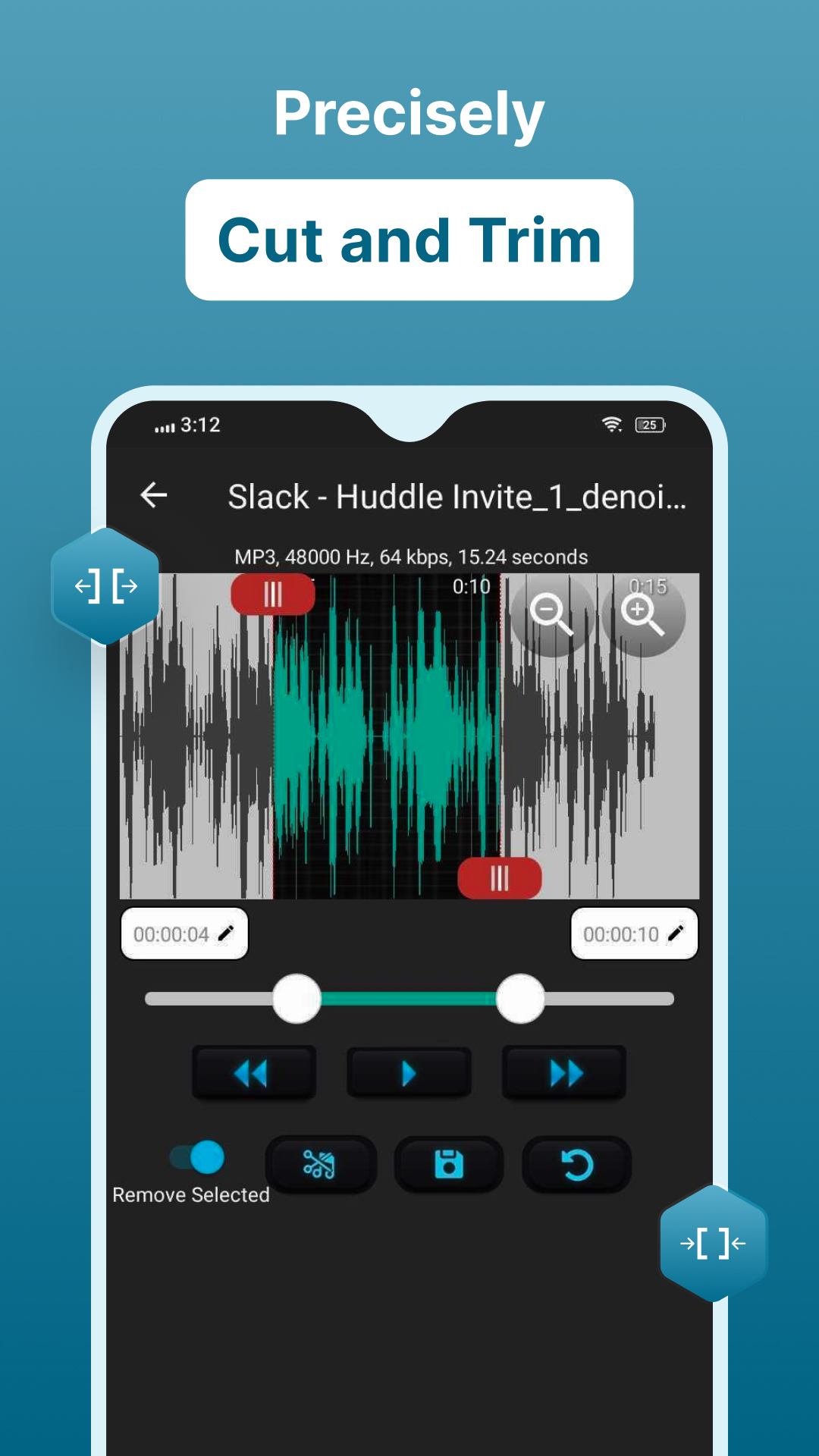 اسکرین شات 6 برنامه Audio Video Noise Reducer