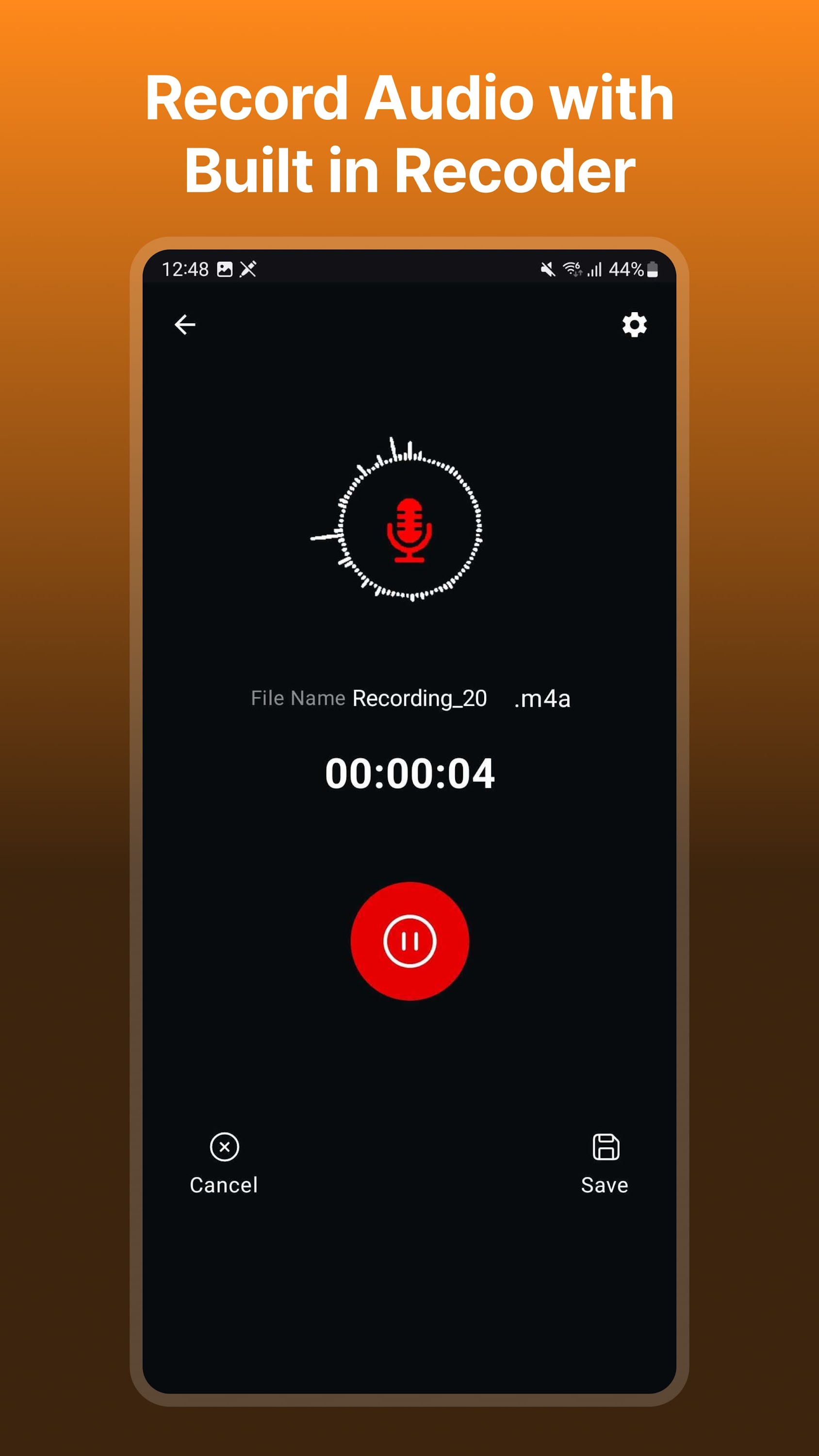 اسکرین شات 5 برنامه Audio Video Noise Reducer
