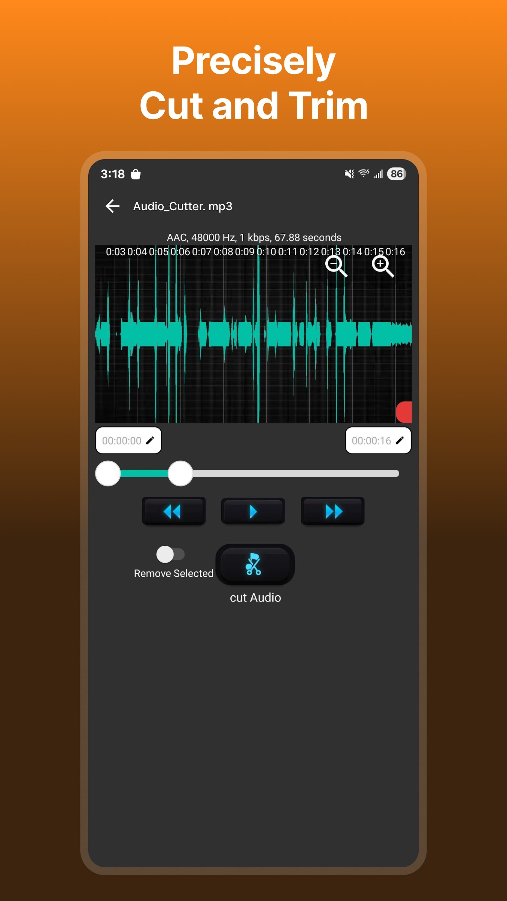 اسکرین شات 6 برنامه Audio Video Noise Reducer