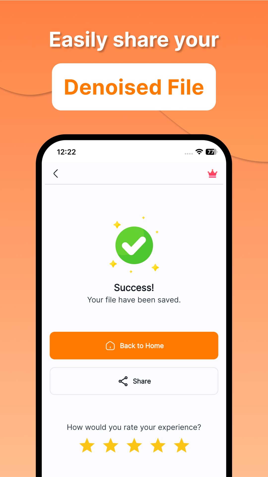 اسکرین شات 8 برنامه Boost Audio Voice Reduce Noise