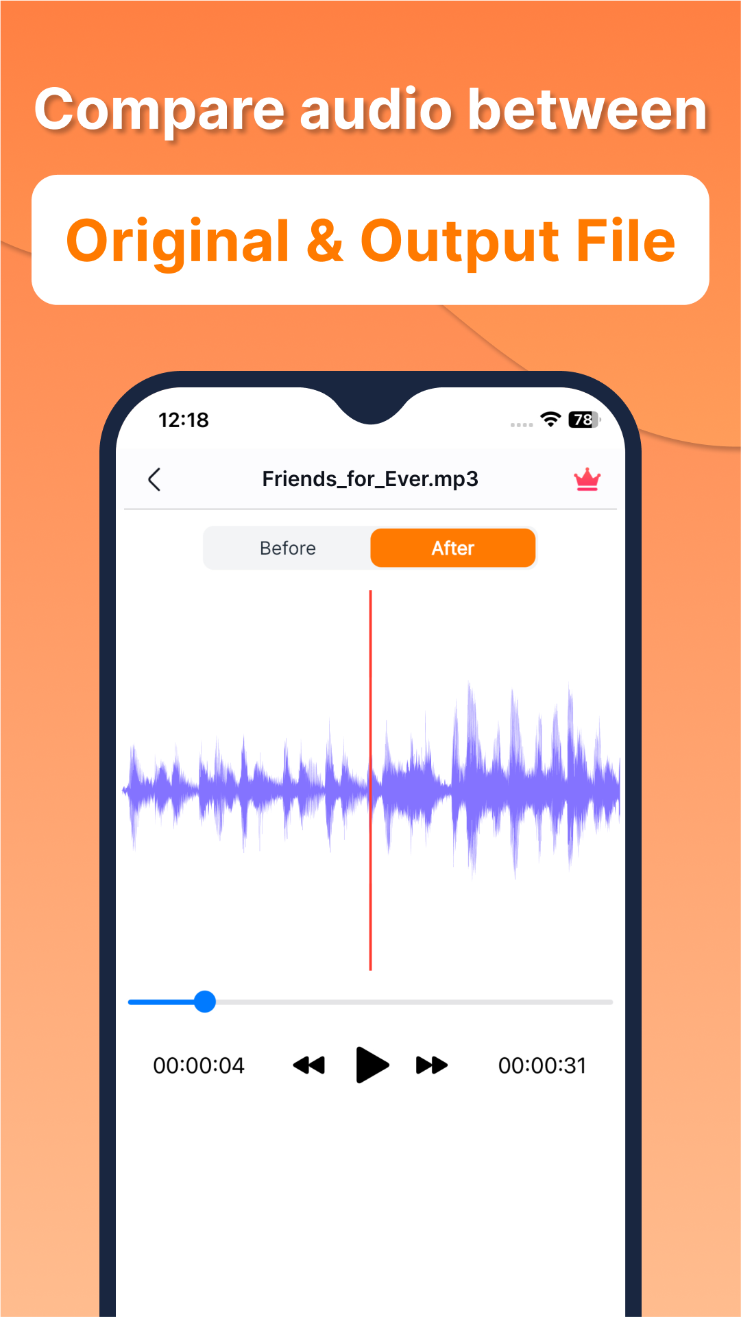 اسکرین شات 3 برنامه Boost Audio Voice Reduce Noise