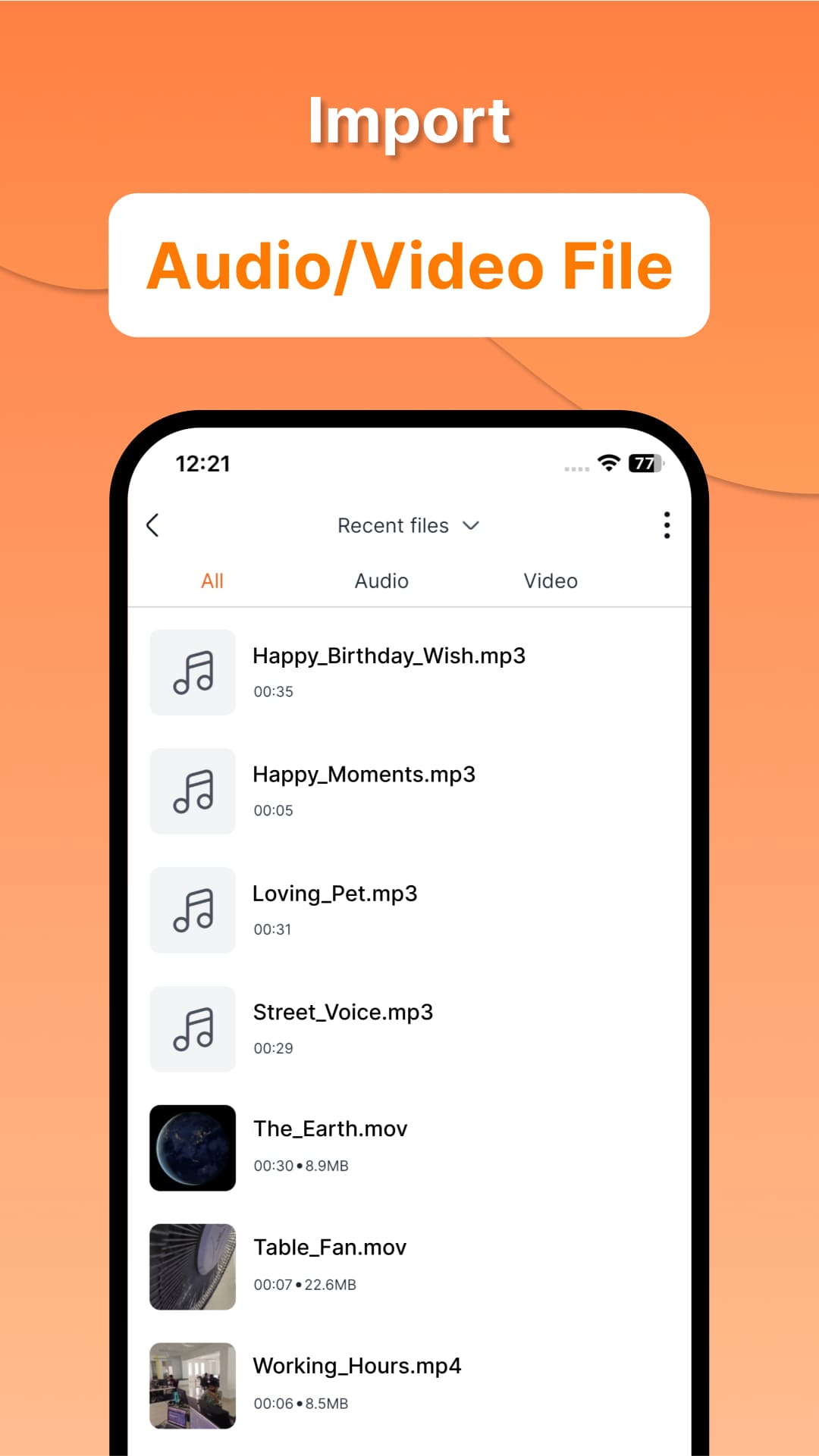 اسکرین شات 6 برنامه Boost Audio Voice Reduce Noise
