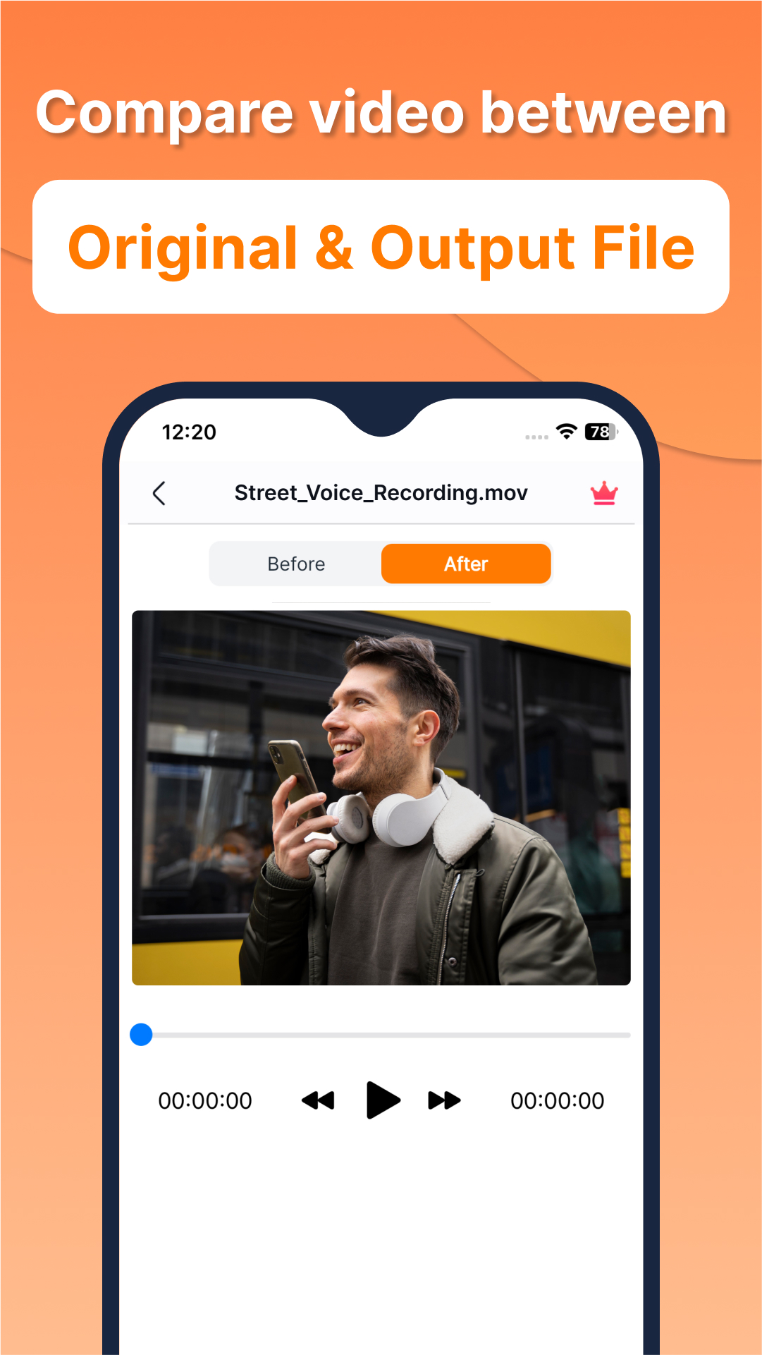 اسکرین شات 4 برنامه Boost Audio Voice Reduce Noise