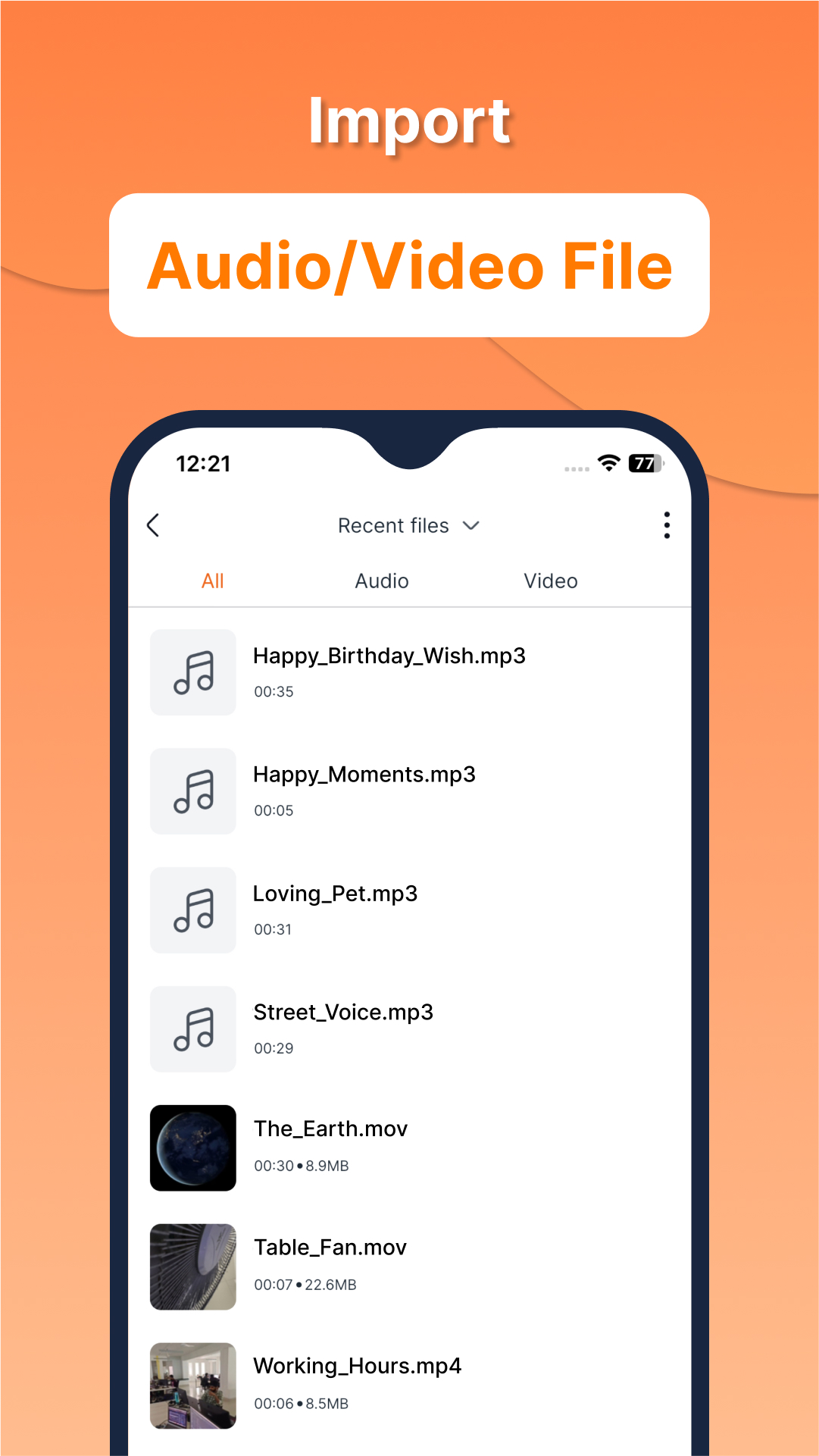 اسکرین شات 5 برنامه Boost Audio Voice Reduce Noise