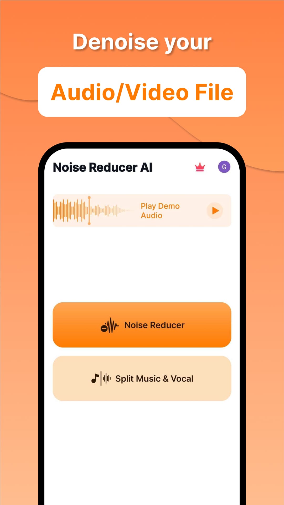 اسکرین شات 2 برنامه Boost Audio Voice Reduce Noise