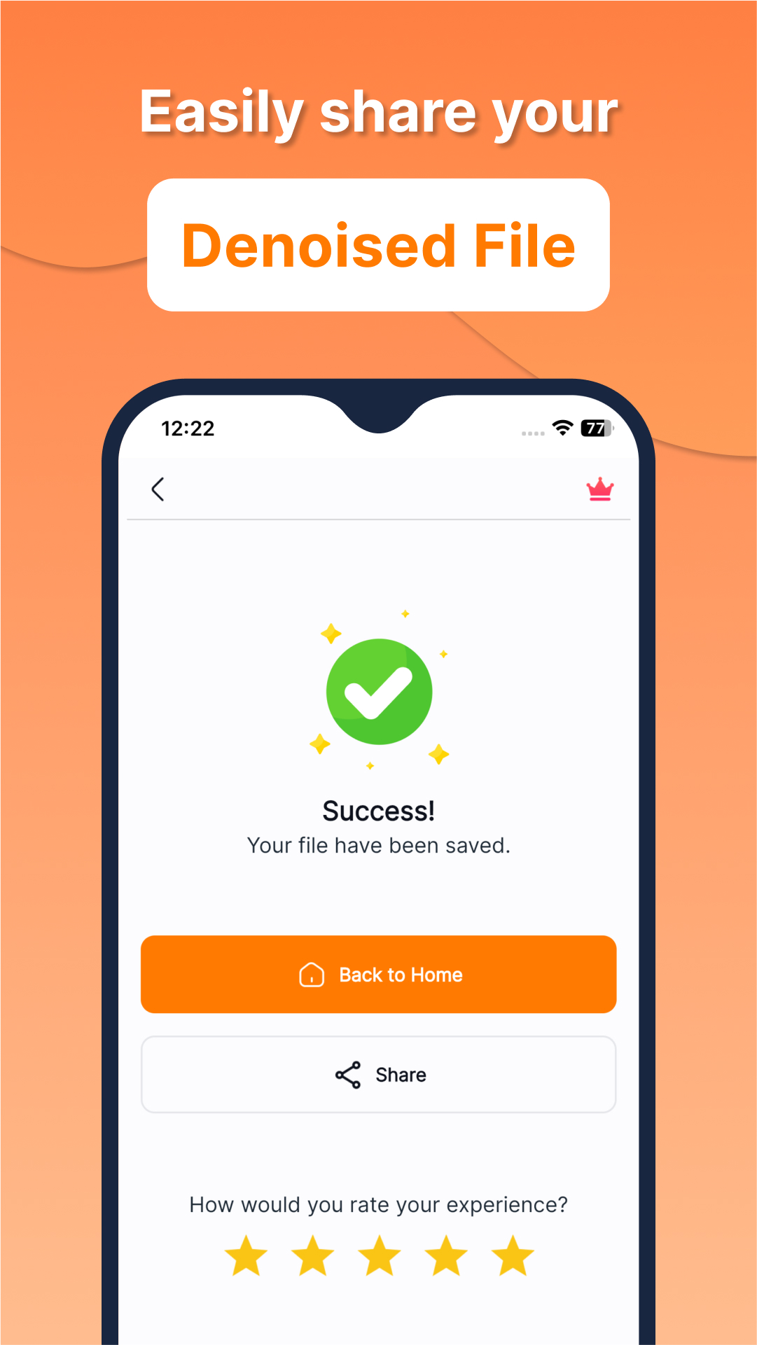 اسکرین شات 7 برنامه Boost Audio Voice Reduce Noise
