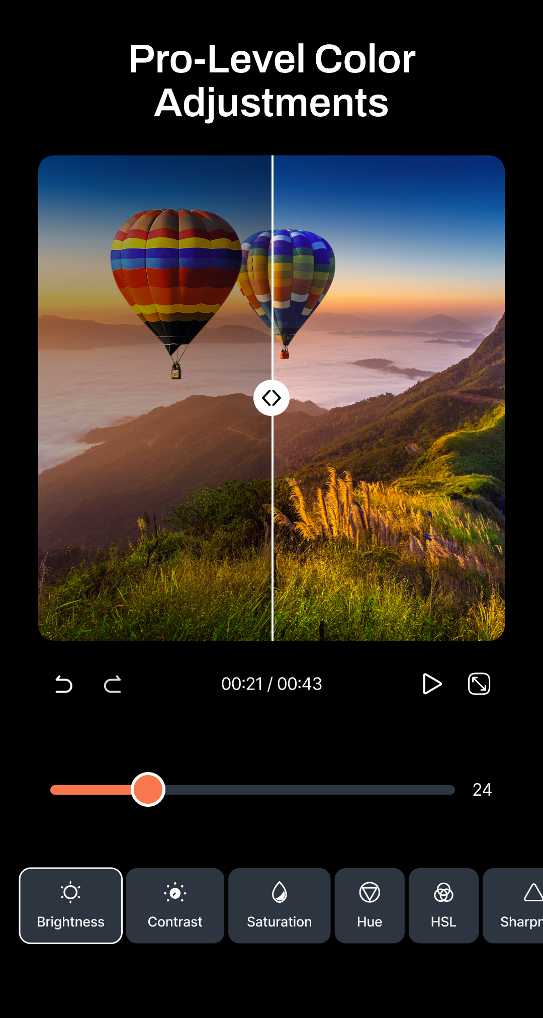 اسکرین شات 2 برنامه Video Editor & Maker - VidArt