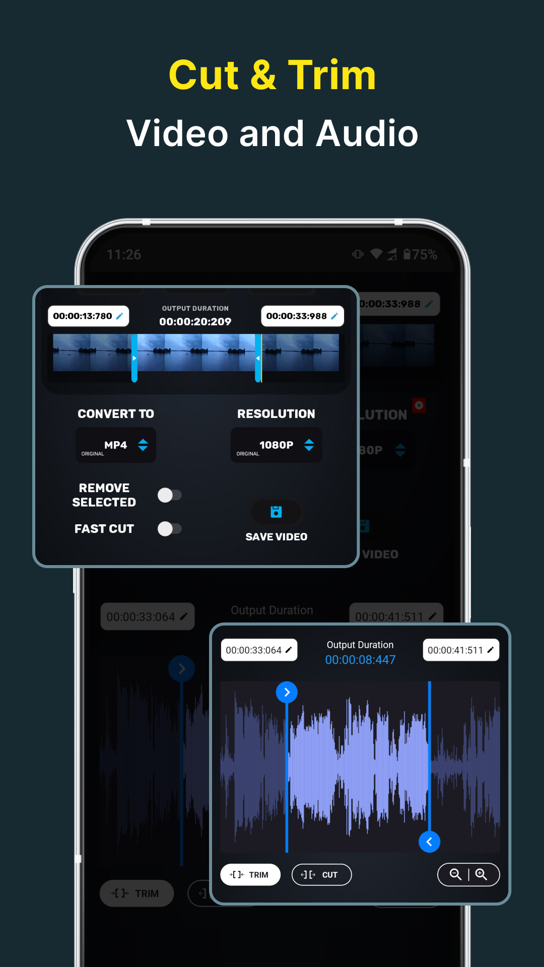 اسکرین شات 7 برنامه Video Converter, Compressor