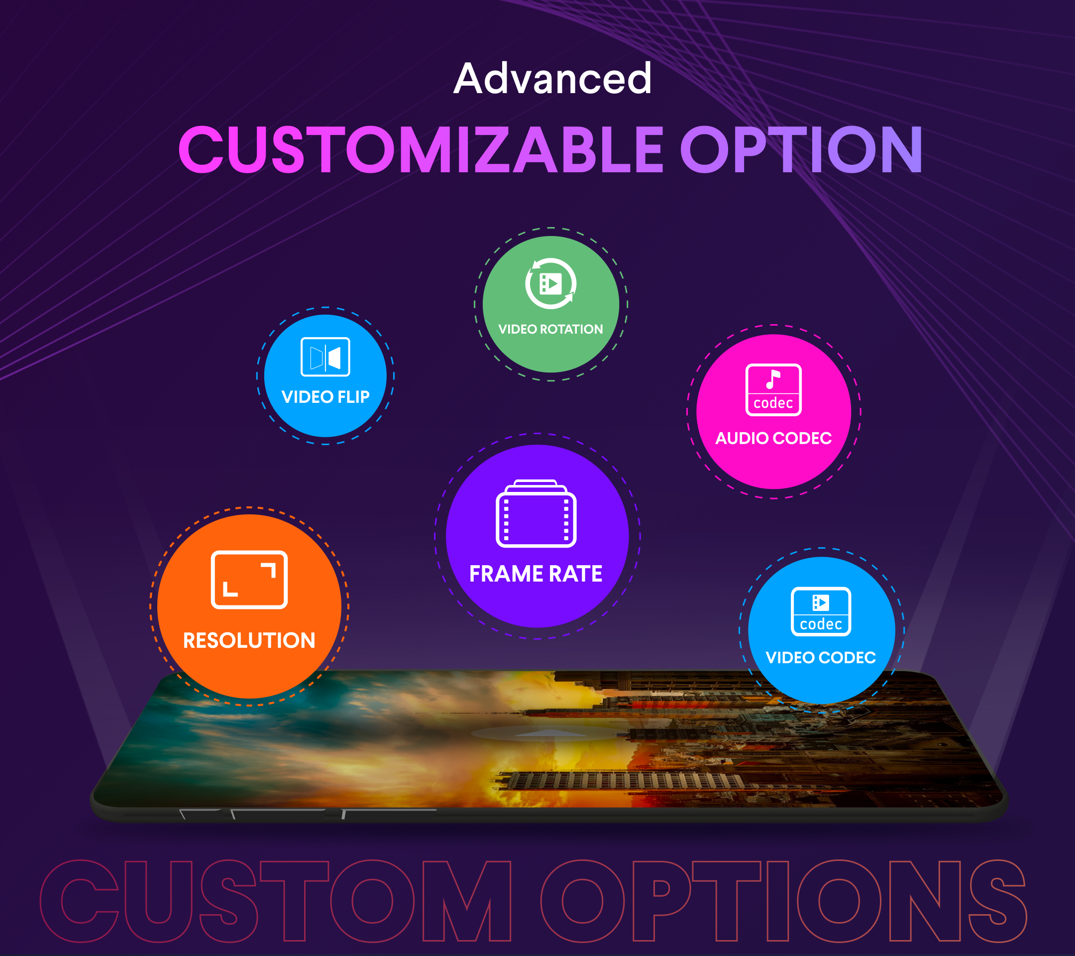 اسکرین شات 3 برنامه Video Converter & Compressor