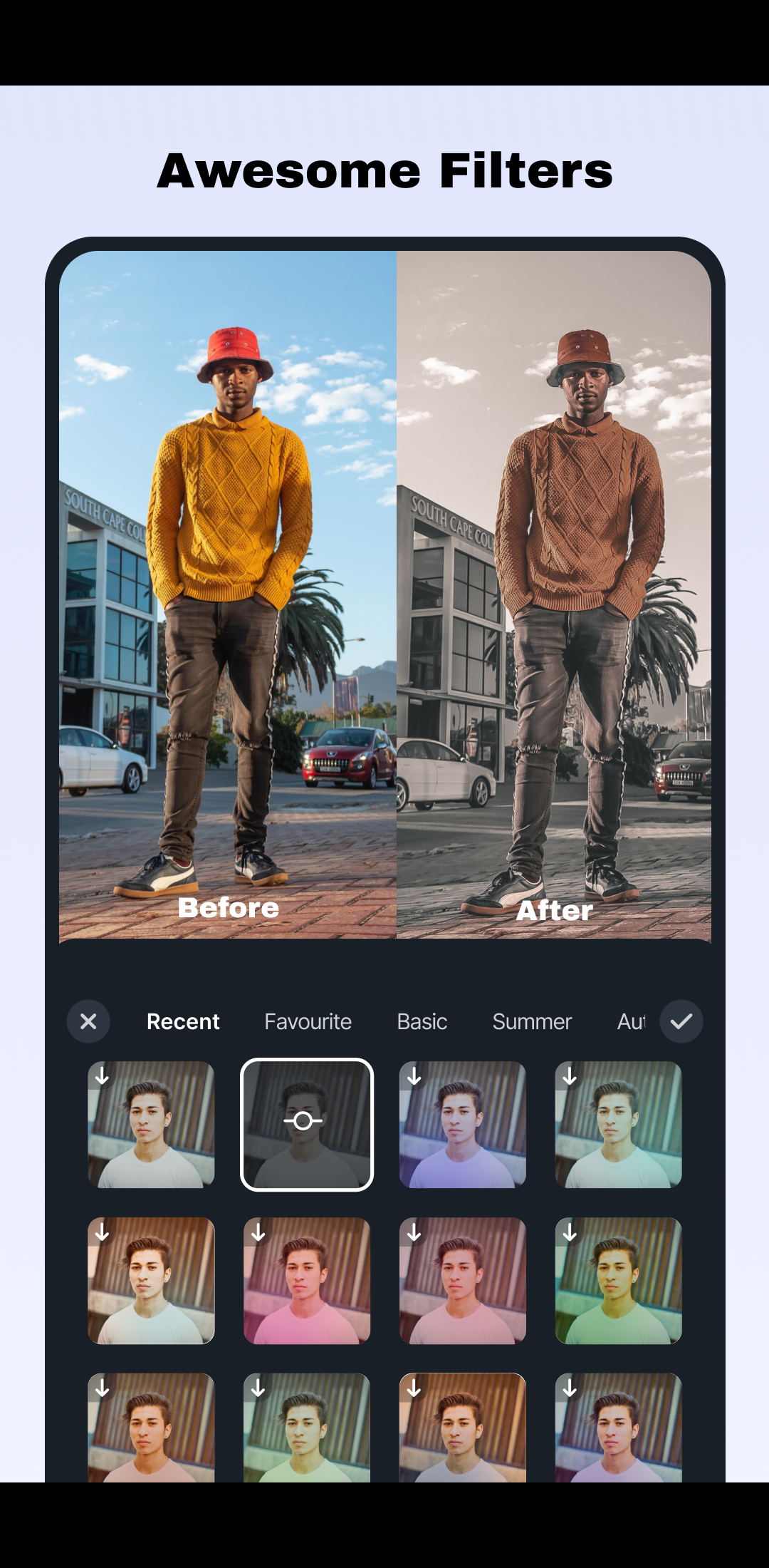 اسکرین شات 7 برنامه Cut, Trim & Crop Video Editor