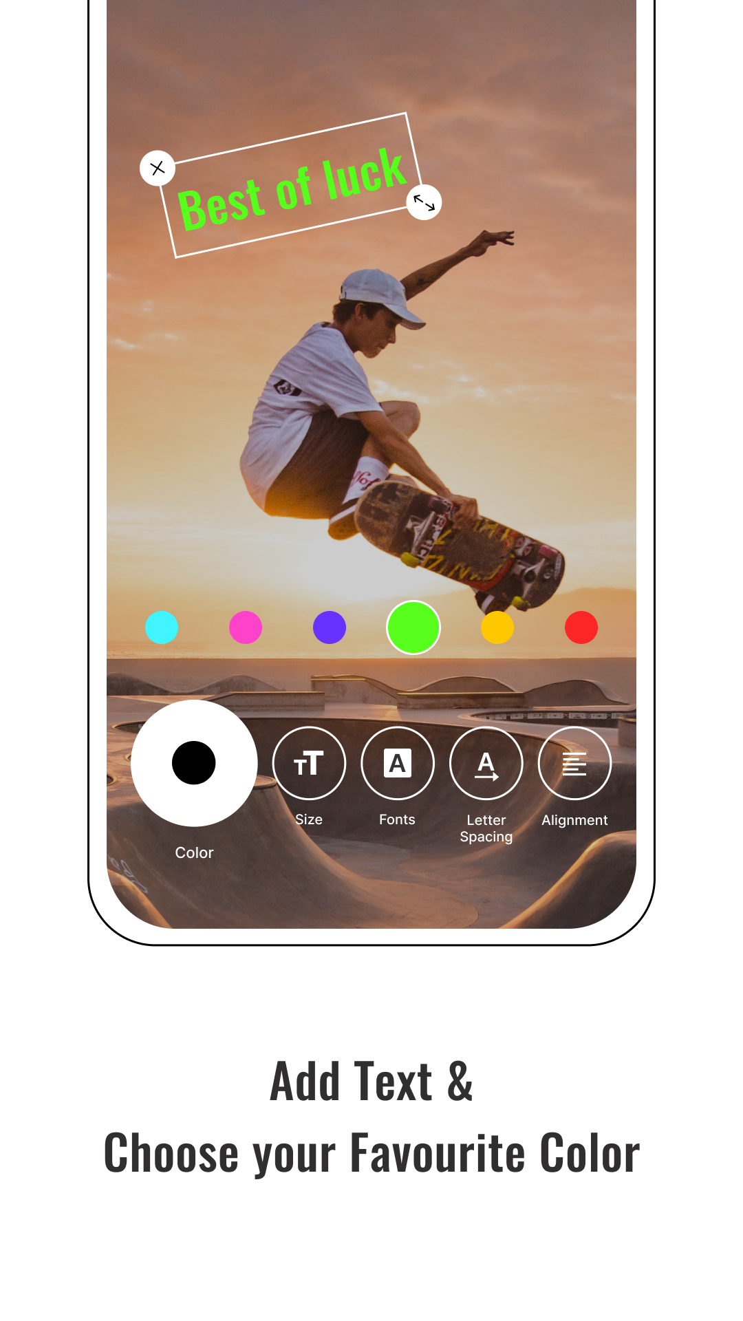 اسکرین شات 5 برنامه Video Editor & Maker - Chitro