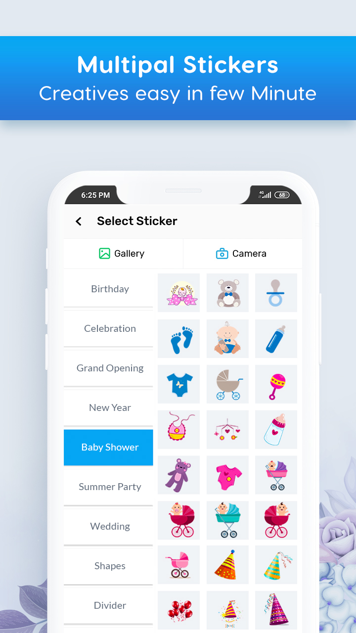 اسکرین شات 6 برنامه Invitation Card Maker