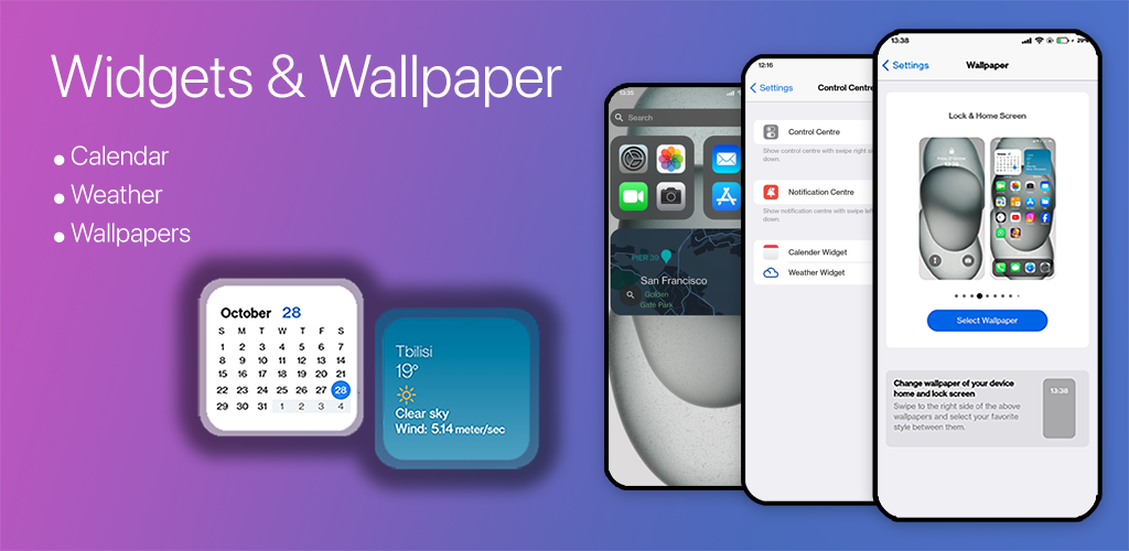 اسکرین شات 4 برنامه Launcher iOS 18