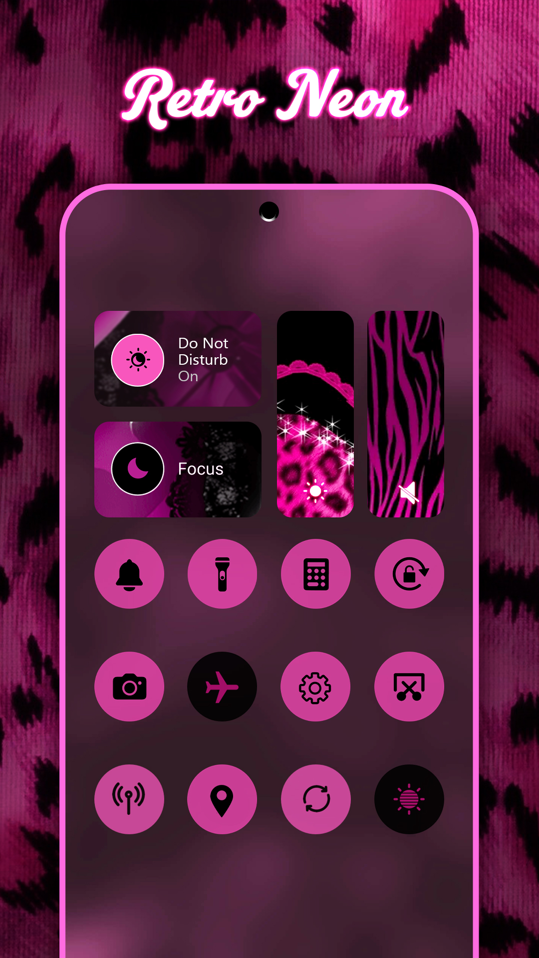 اسکرین شات 3 برنامه Control Widget - Themed Panels