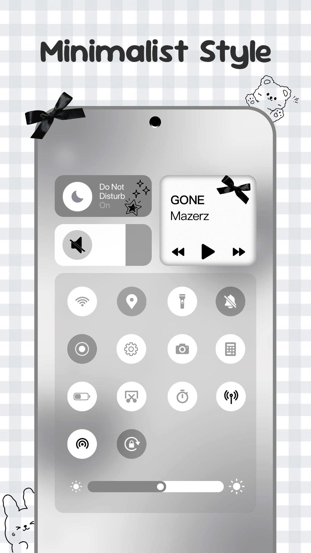 اسکرین شات 4 برنامه Control Widget - Themed Panels