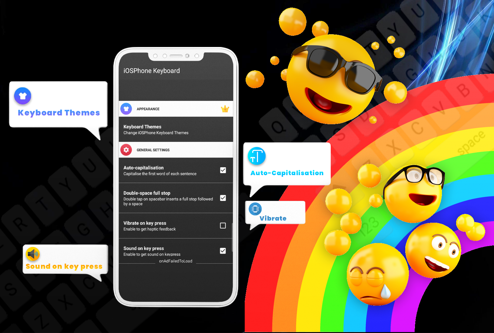 اسکرین شات 3 برنامه Ios Keyboard For Android