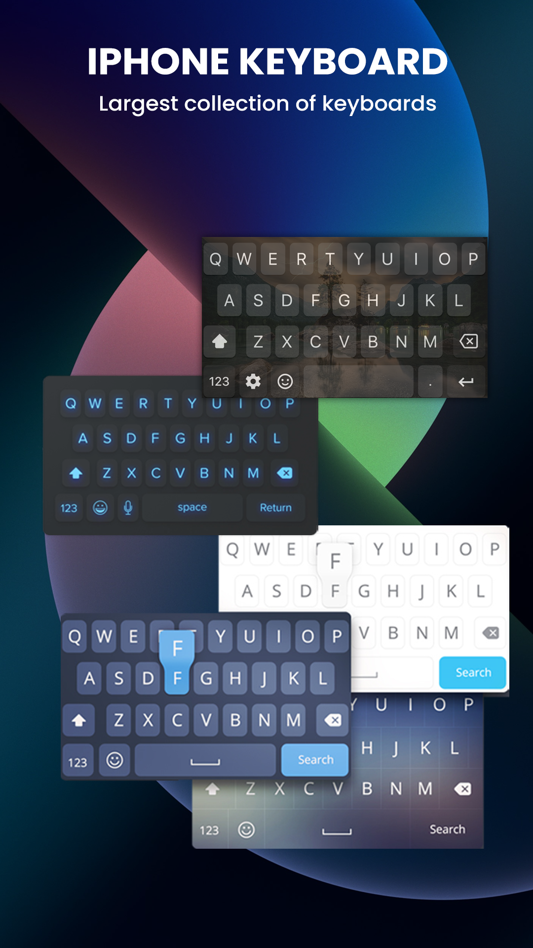 اسکرین شات 4 برنامه iPhone Keyboard