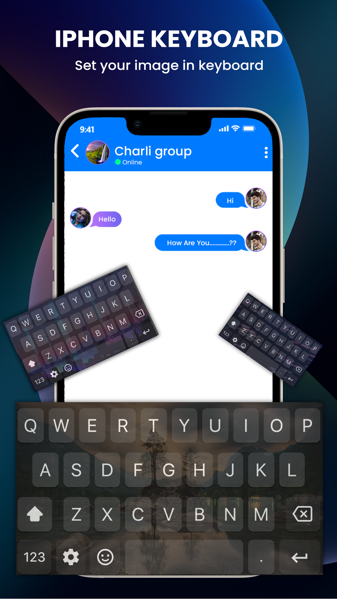 اسکرین شات 3 برنامه iPhone Keyboard