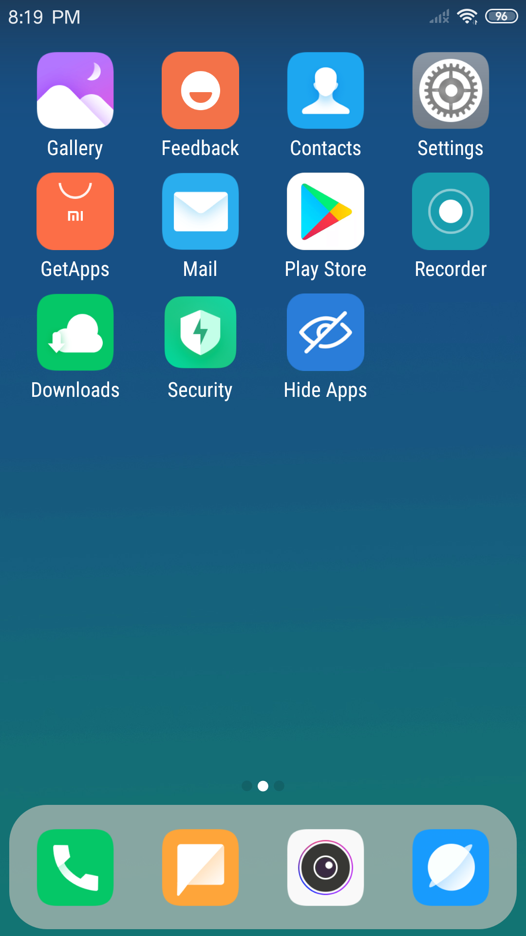 اسکرین شات 1 برنامه X Launcher