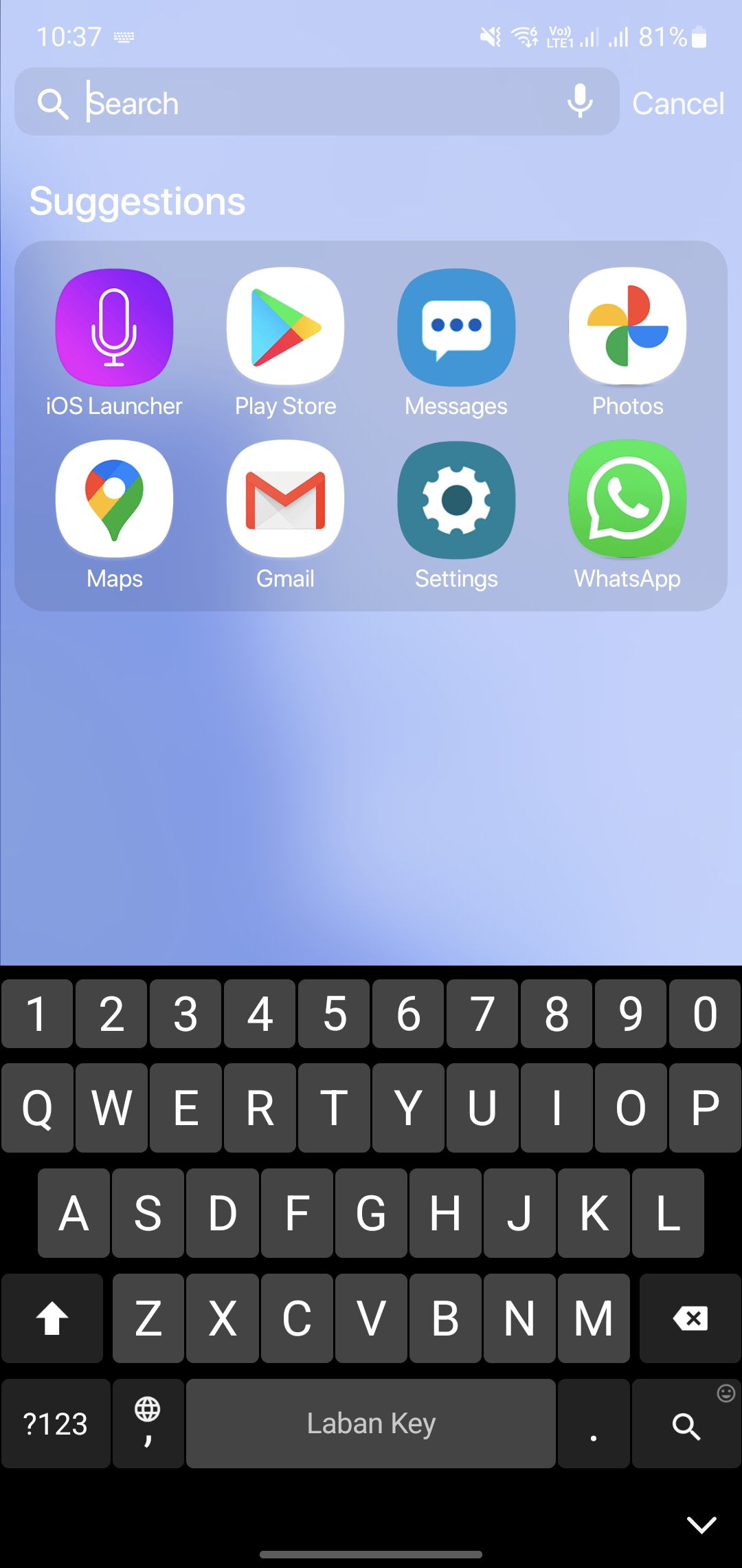اسکرین شات 8 برنامه Launcher and Themes