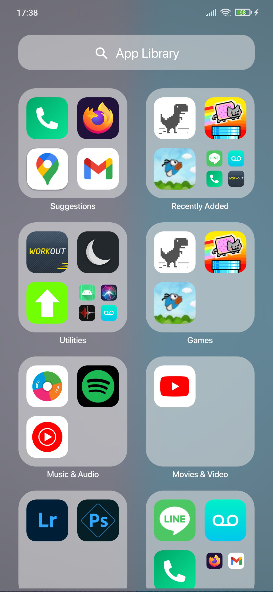 اسکرین شات 3 برنامه Launcher OS