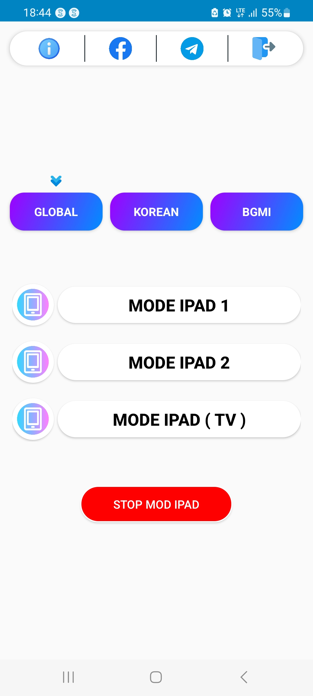 اسکرین شات 1 برنامه IPAD VIEW &PUBG [GL,IN,KR]