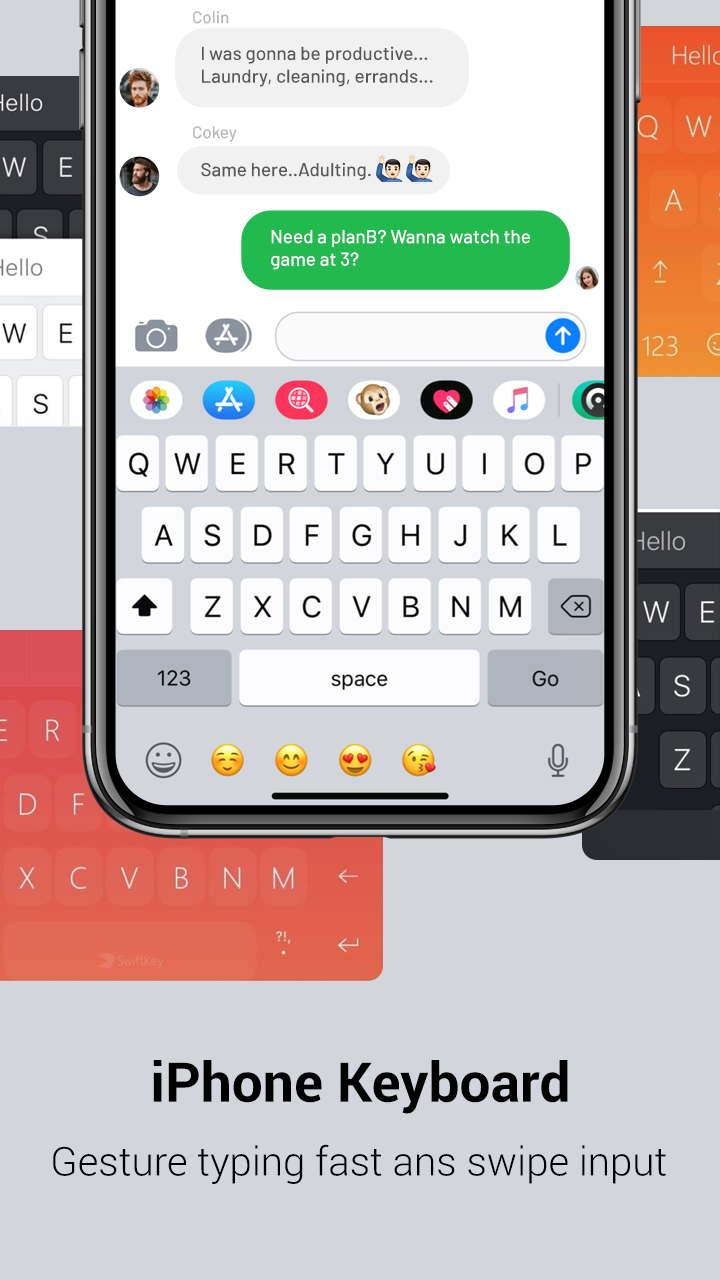 اسکرین شات 4 برنامه Iphone keyboard